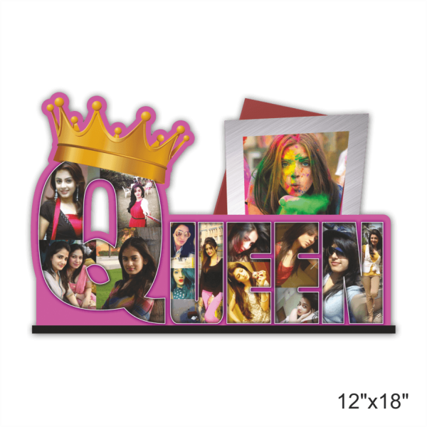 Queen Personalized Photo Cut Out